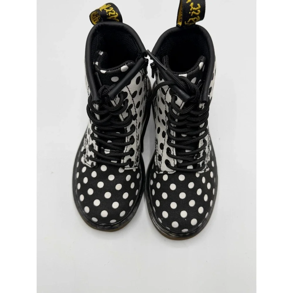 Dr. Martens Brooklee Polka Dot AW004 Toddler Size 9 Pre-Owned No Box